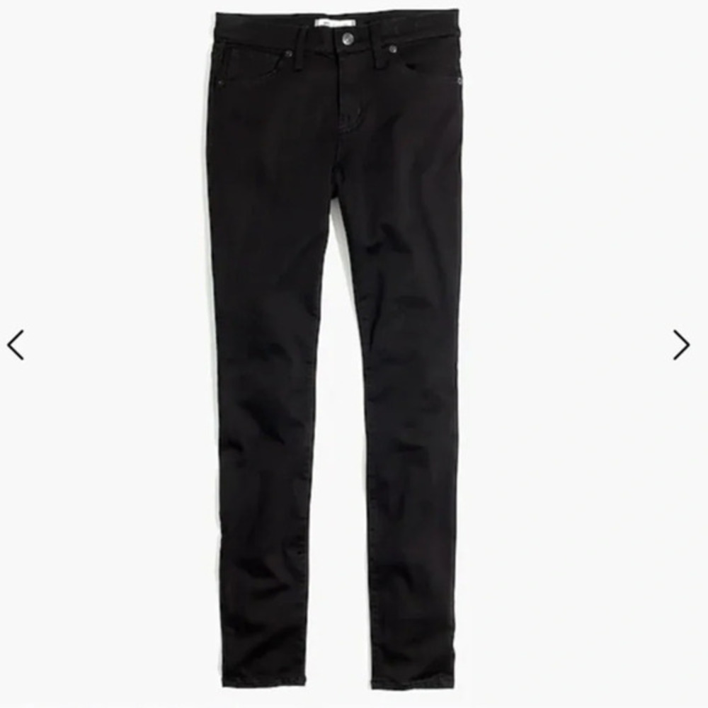 Madewell 9" High-Rise Skinny Sateen Jeans Size 25
